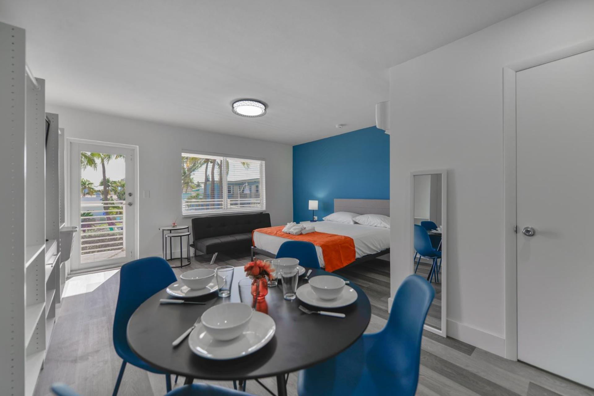 Amazing Balcony Studio At The Beach With Parking -M44 Hollywood Exteriör bild